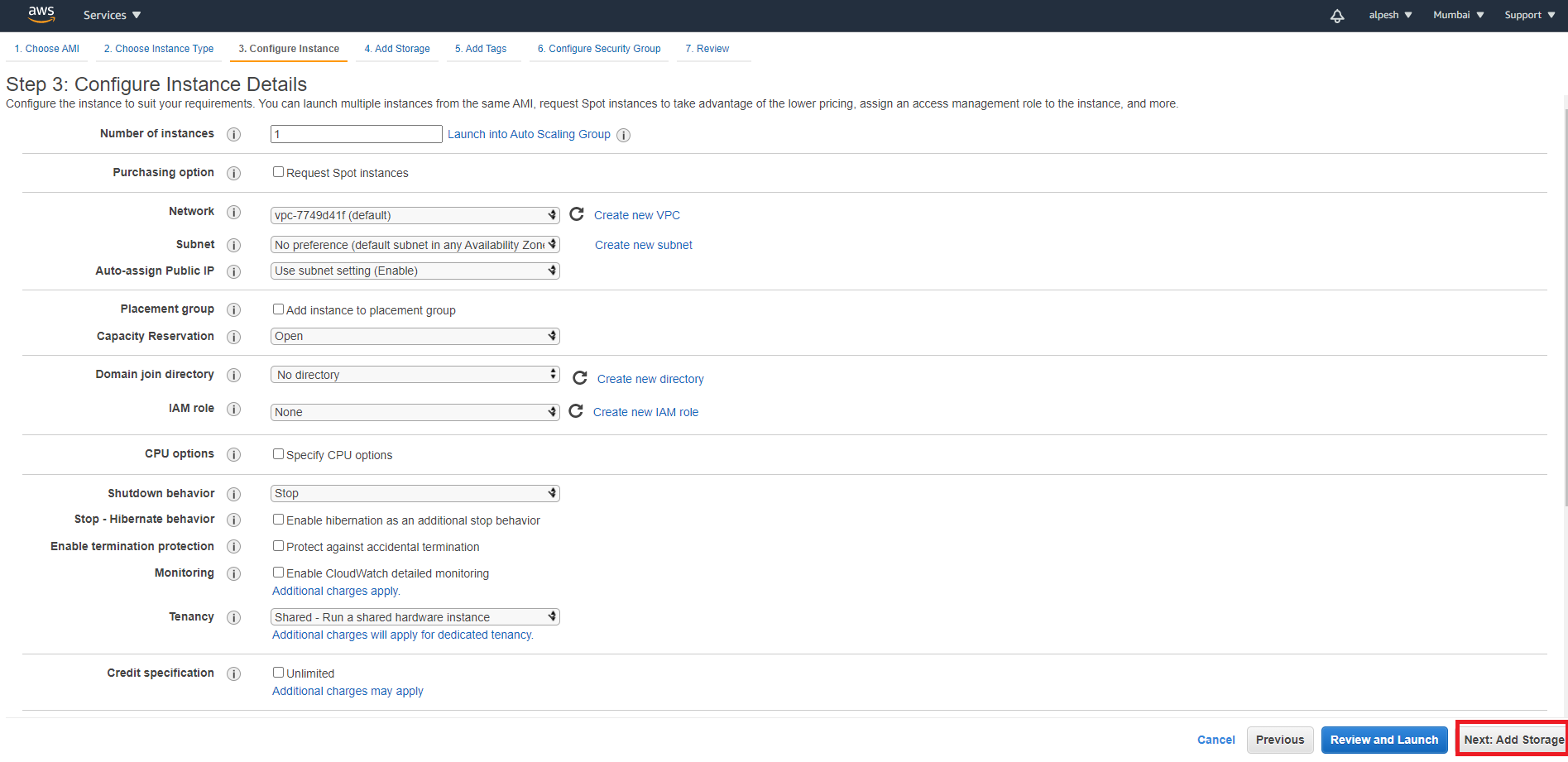 Setup configuration in ec2 instance